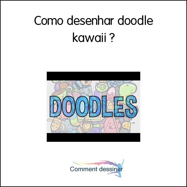 Como desenhar doodle kawaii